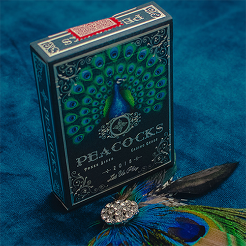 [한정판: 피코크덱]Limited Edition Peacocks Playing Cards by Rocsana Thompson