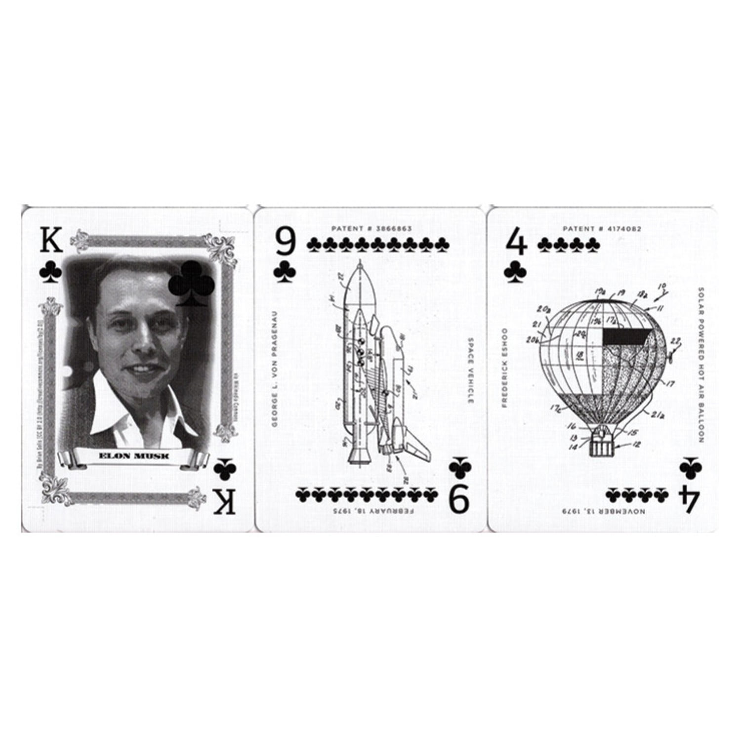 [한정판]Limited Edition Art of the Patent (Vehicle) Playing Cards