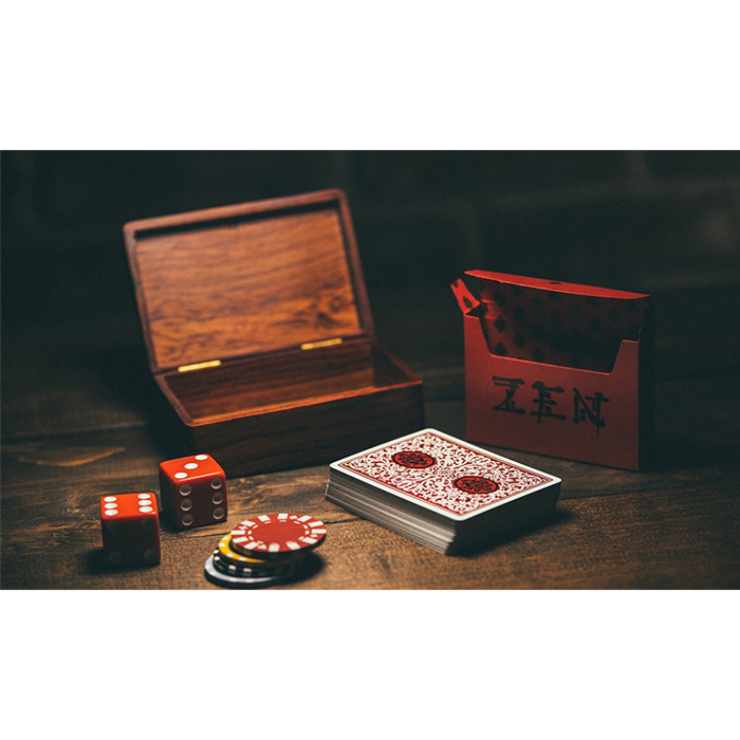 CA28 로열젠플레잉카드(레드)Royal Zen Playing Cards (Red) by Expert Playing Cards